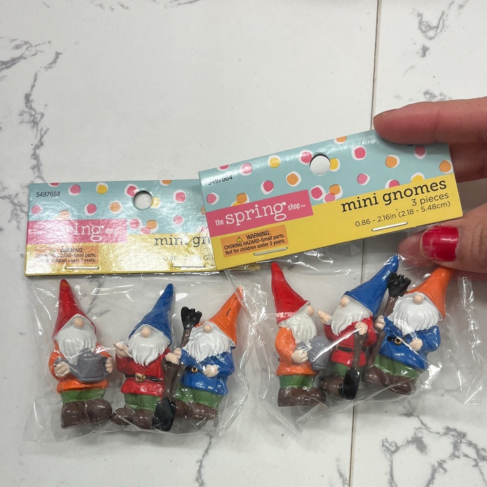 Colorful Mini Gnomes